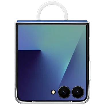 Samsung Back Cover com Anel Transparente Samsung Galaxy Z Flip 7