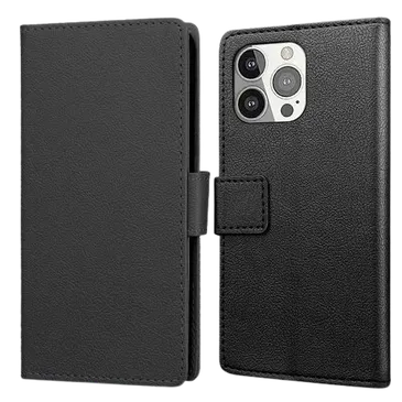 Just in Case Book Case Couro-PU Preto Apple iPhone 13 Pro