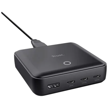 Trust Maxo USB 3-USB-C Carregador Rápido 100W Preto