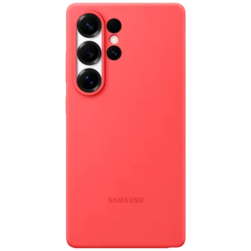 Samsung Silicone Back Cover Vermelho Samsung Galaxy S25 Ultra