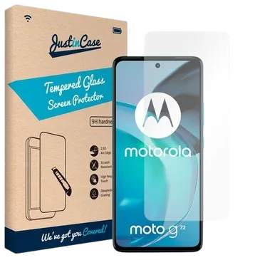 Just in Case Protector De Ecrã Transparente De Vidro Temperado Motorola Moto G72
