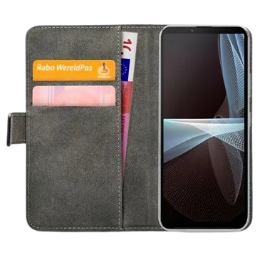 Mobilize Book Case Couro-PU Preto Sony Xperia 10 III