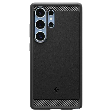 Spigen Rugged Armor TPU Back Cover Preto Samsung Galaxy S25 Ultra