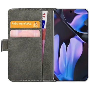 Mobilize Pu-Couro Book Capa Preto Google Pixel 9 Pro XL