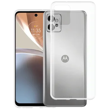 Just in Case TPU Back Cover Transparente Motorola Moto G32