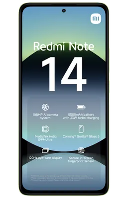 Xiaomi Redmi Note 14 6GB/128GB Verde