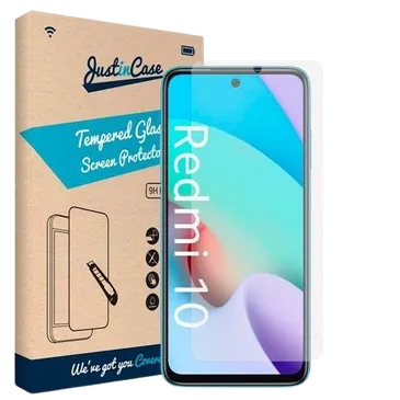 Just in Case Clear Protector de Ecrã de Vidro Temperado Xiaomi Redmi 10/10 (2022)