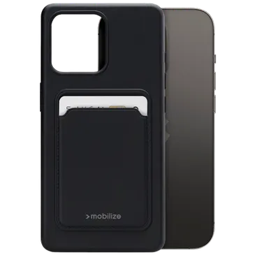 Mobilize Cardcase TPU Back Cover Preto Apple iPhone 15 Pro Max