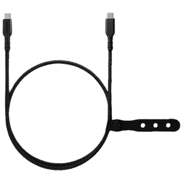 Fairphone Long Life USB-C Cabo 1 Metro Preto