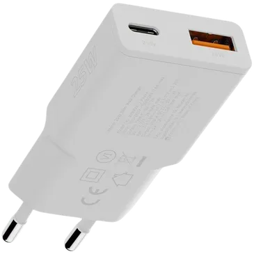Xtorm Go2 Slimline USB-C Carregador Rápido 25W Branco
