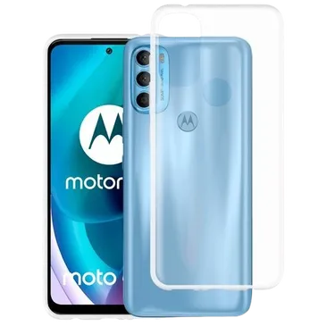 Just in Case TPU Back Cover Transparente Motorola Moto G71