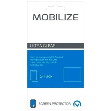 Mobilize Plastic Clear Protector de Ecrã realme 9i Pacote de 2