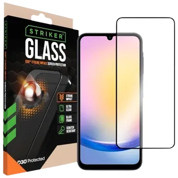 Striker D3O Vidro Temperado Edge To Edge Protetor De Ecrã Samsung Galaxy A25 5G