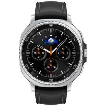 Samsung Galaxy Watch 8 Classic Prata (Correia Preto)
