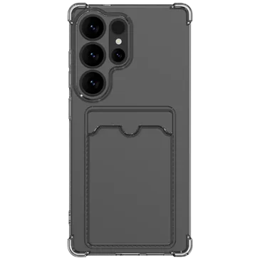 Just in Case Cardslot TPU Back Cover Transparente Samsung Galaxy S25 Ultra