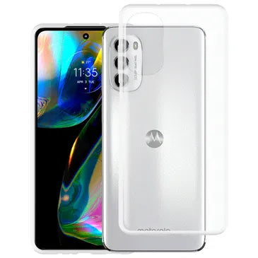 Just in Case TPU Back Cover Transparente Motorola Moto G82