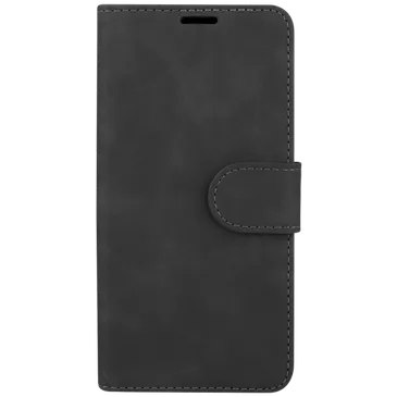 Just in Case Amovível PU-Couro Book Capa Preto Apple iPhone 16e/17e