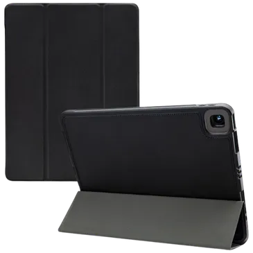 Mobilize PU-Couro Solid Folio Book Capa Preto Apple iPad Air 2024 11/2025 11/2026 11