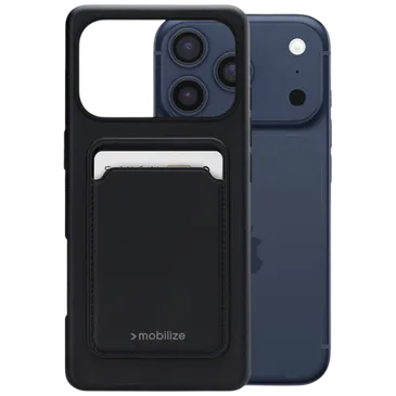 Mobilize Cardcase TPU Back Cover Preto Apple iPhone 17 Pro