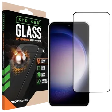 Striker D3O Vidro Temperado Edge To Edge Protetor De Ecrã Samsung Galaxy A54 5G/S23 FE 5G
