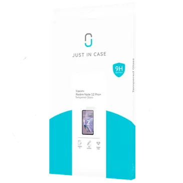 Just in Case Protector De Ecrã Transparente De Vidro Temperado Xiaomi Redmi Note 12 Pro+