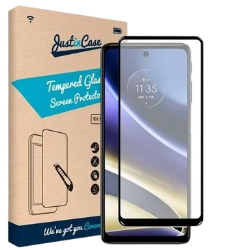 Just in Case Protector de Ecrã de Vidro Temperado Edge to Edge Motorola Moto G51