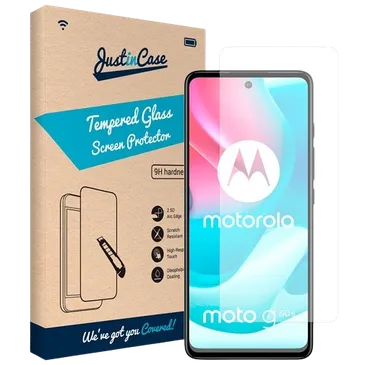 Just in Case Clear Protector de Ecrã de Vidro Temperado Motorola Moto G60s
