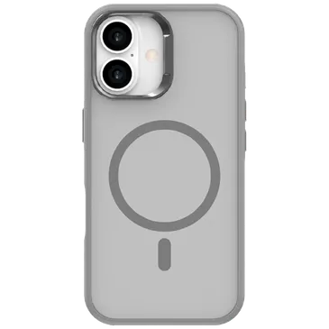 Just in Case Military Grade Plástico Back Cover Cinzento Magnético Apple iPhone 16