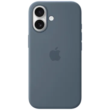 Apple Silicone Back Cover Azul MagSafe Apple iPhone 17