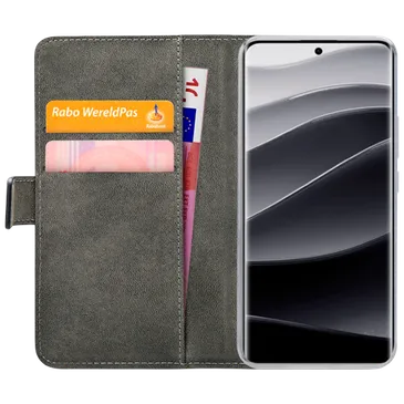 Mobilize PU-Couro Book Capa Preto Xiaomi Redmi Note 14 Pro+ 5G