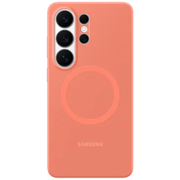 Samsung Silicone Back Cover Vermelho Magnético Samsung Galaxy S26 Ultra