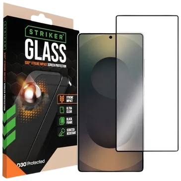Striker D3O Vidro Temperado Edge To Edge Protetor De Ecrã Samsung Galaxy S25 Ultra 5G