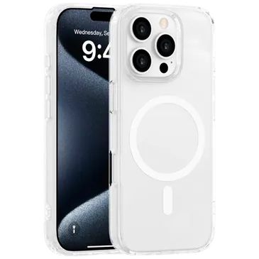 Just in Case TPU Back Cover Transparente Magnético Apple iPhone 16 Pro