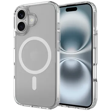 Just in Case Military Grade Plástico Back Cover Transparente Magnético Apple iPhone 17