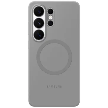 Samsung Silicone Back Cover Cinzento Magnético Samsung Galaxy S26 Ultra