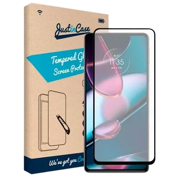 Just in Case Protector de Ecrã de Vidro Temperado Edge to Edge Motorola Edge 30 Pro