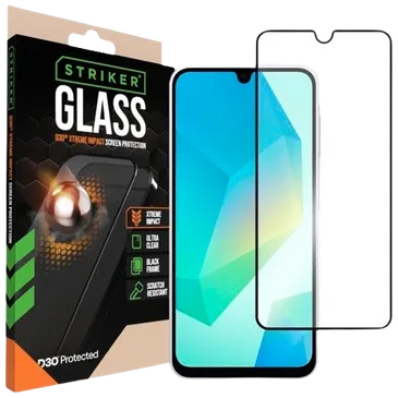 Striker D3O Vidro Temperado Edge To Edge Protetor De Ecrã Samsung Galaxy A16 4G/5G/A26 5G