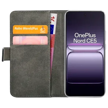 Mobilize PU-Couro Book Capa Preto OnePlus Nord CE5