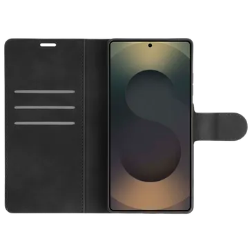 Just in Case PU-Couro Book Capa Preto Samsung Galaxy S26 Ultra