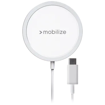Mobilize MagSafe Carregador Rápido Sem Fios Branco