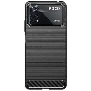 Just in Case Rugged TPU Back Cover Preto Poco X4 Pro