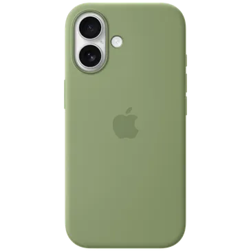 Apple Silicone Back Cover Verde MagSafe Apple iPhone 17
