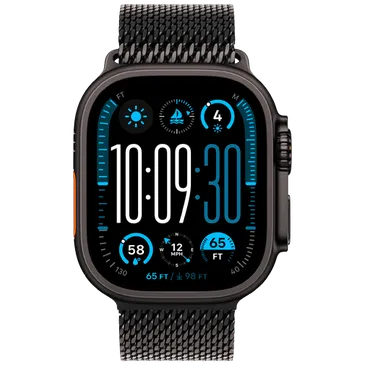Apple Watch Ultra 2 Preto (Bracelete Em Metal Preto L)