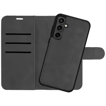 Just in Case Uitneembare Pu-Couro Book Capa Preto Samsung Galaxy A35