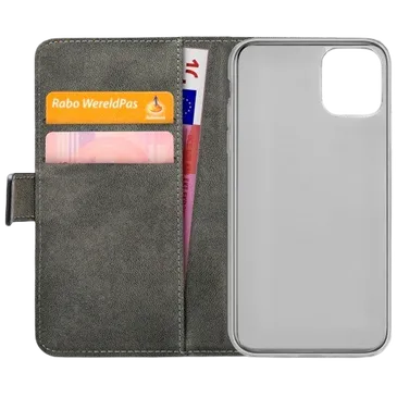 Mobilize Book Case Couro-PU Preto Apple iPhone 12 Pro Max
