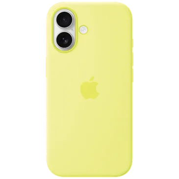 Apple Silicone Back Cover Amarelo MagSafe Apple iPhone 17