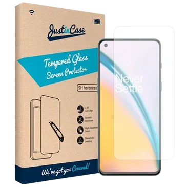 Just in Case Clear Protector de Ecrã de Vidro Temperado Oneplus Nord 2