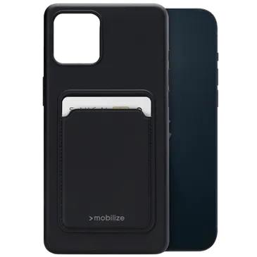 Mobilize Cardcase TPU Back Cover Preto Apple iPhone 15 Plus