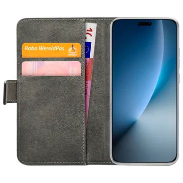 Mobilize PU-Couro Book Capa Preto Honor Magic8 Pro