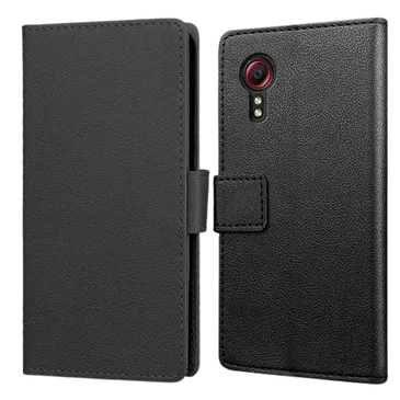 Just in Case Book Case Couro-PU Preto Samsung Galaxy Xcover 5
